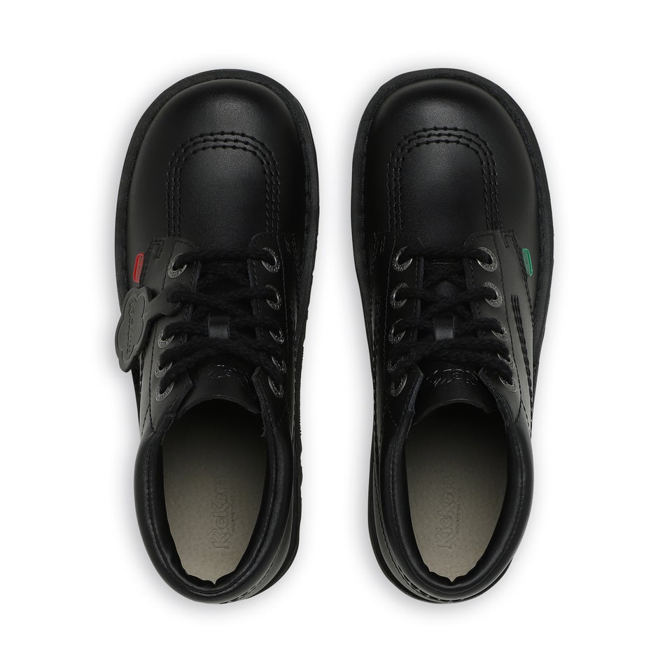 Adult Womens Kick Hi Leather Black