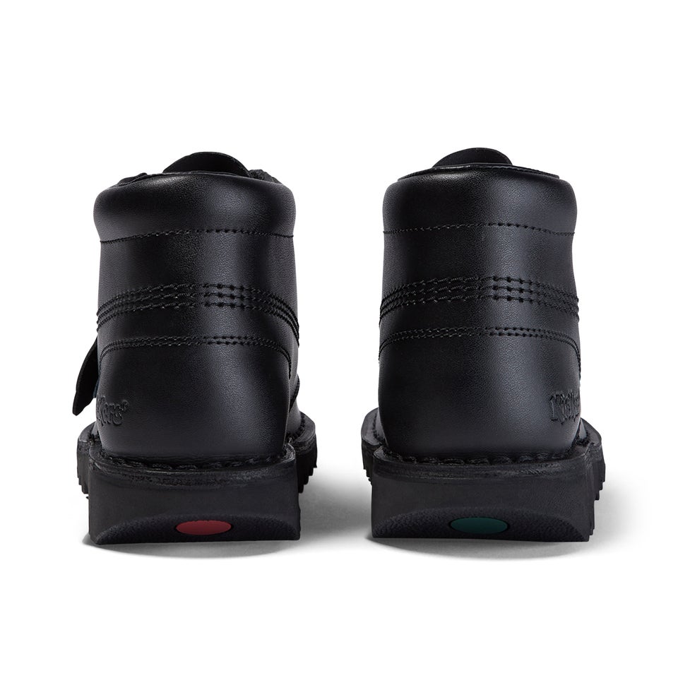 Adult Womens Kick Hi Leather Black