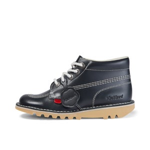 Adult Womens Kick Hi Leather Navy