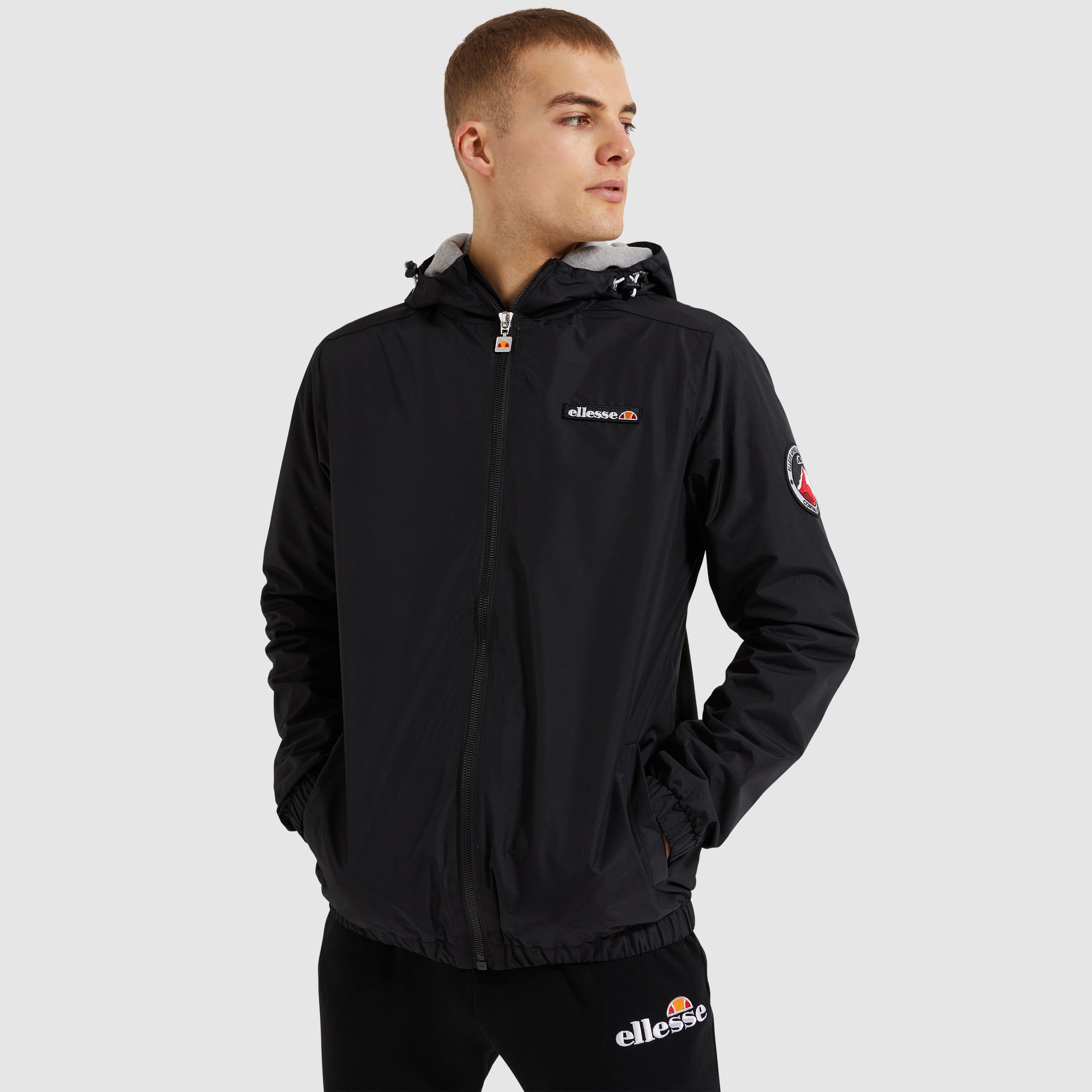Men's Terrazzo Jacket Black | ellesse UK