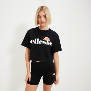 Women's Alberta Cropped Tee Black