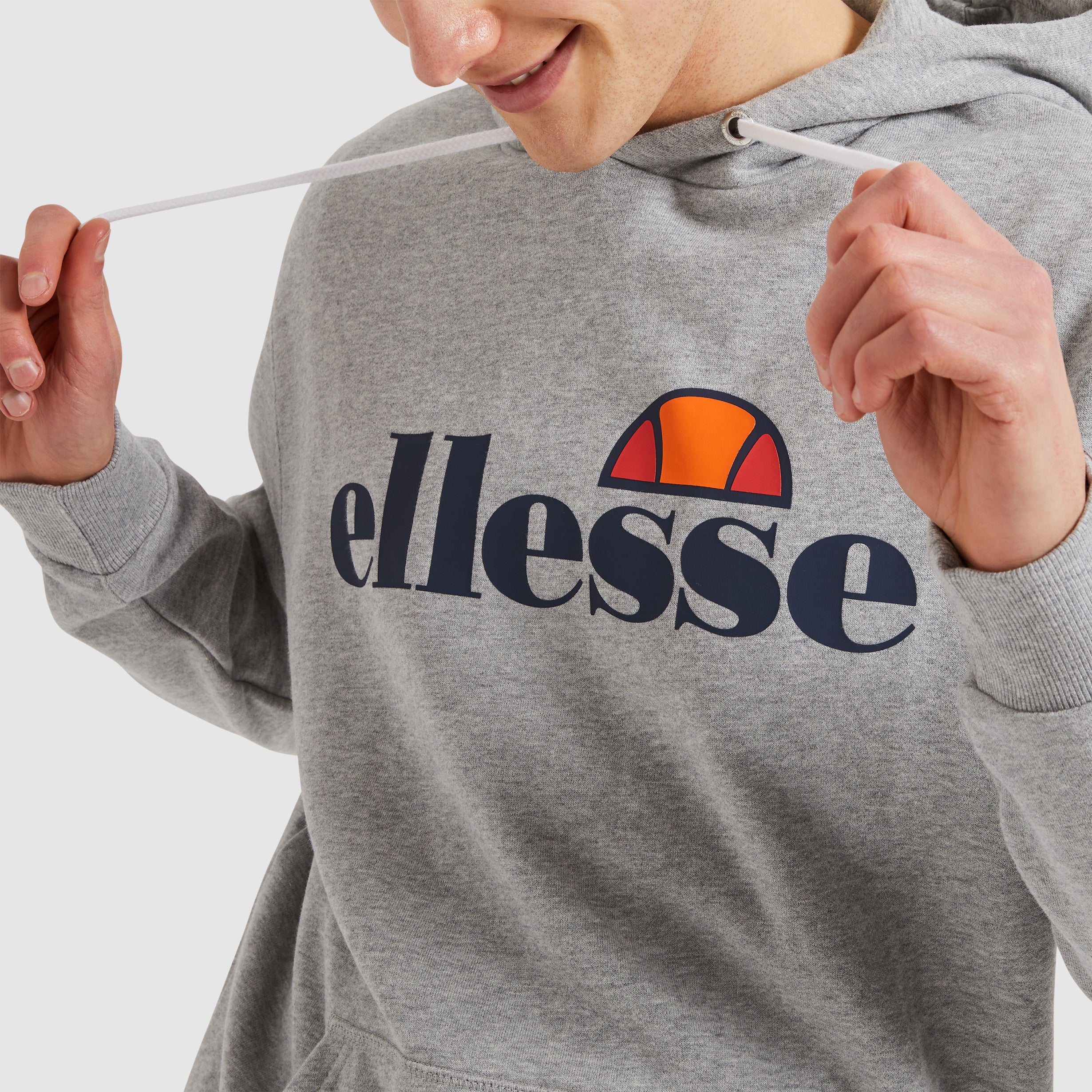 Men's SL Gottero OH Hoody Grey Marl | ellesse UK