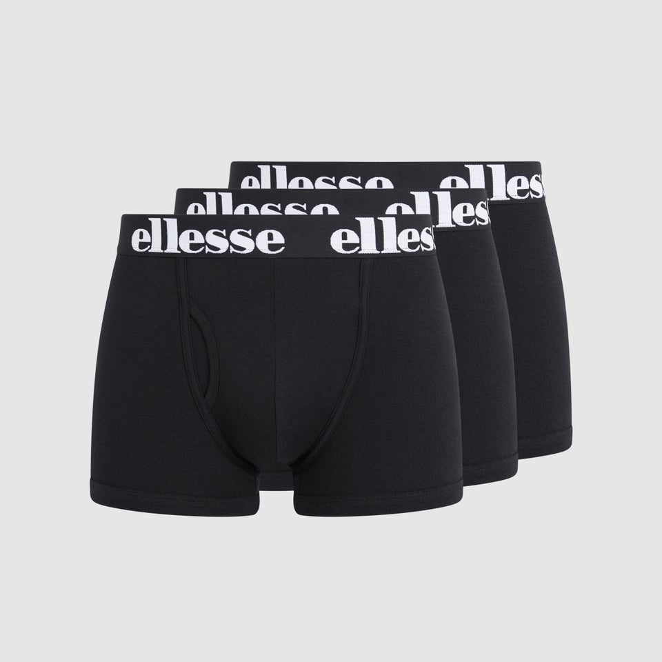Men's Hali 3 Pack Trunks Black
