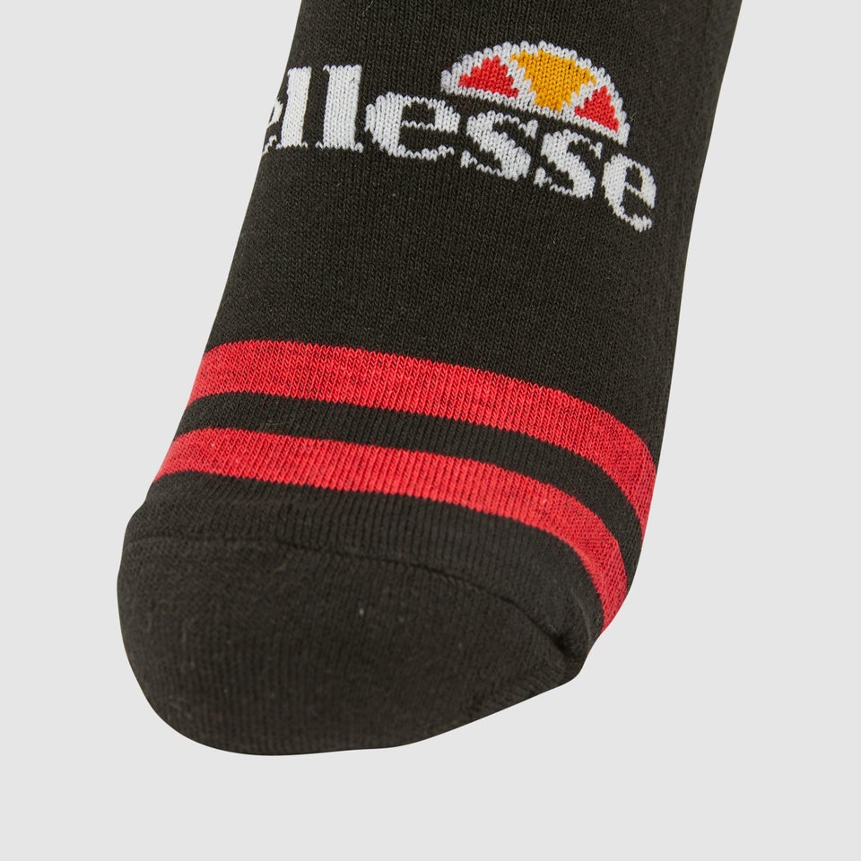Melna Sneakersocken Schwarz