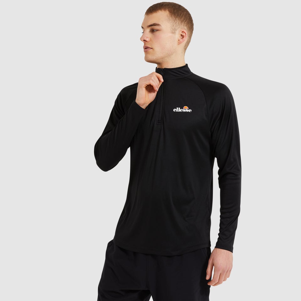Men's Bovaro 1/2 Zip Top Black