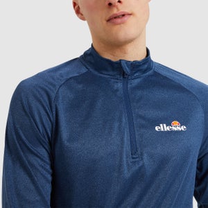 Men's Bovaro Zip Top Navy Marl