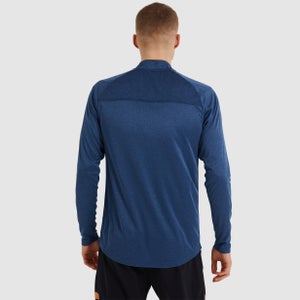 Men's Bovaro Zip Top Navy Marl