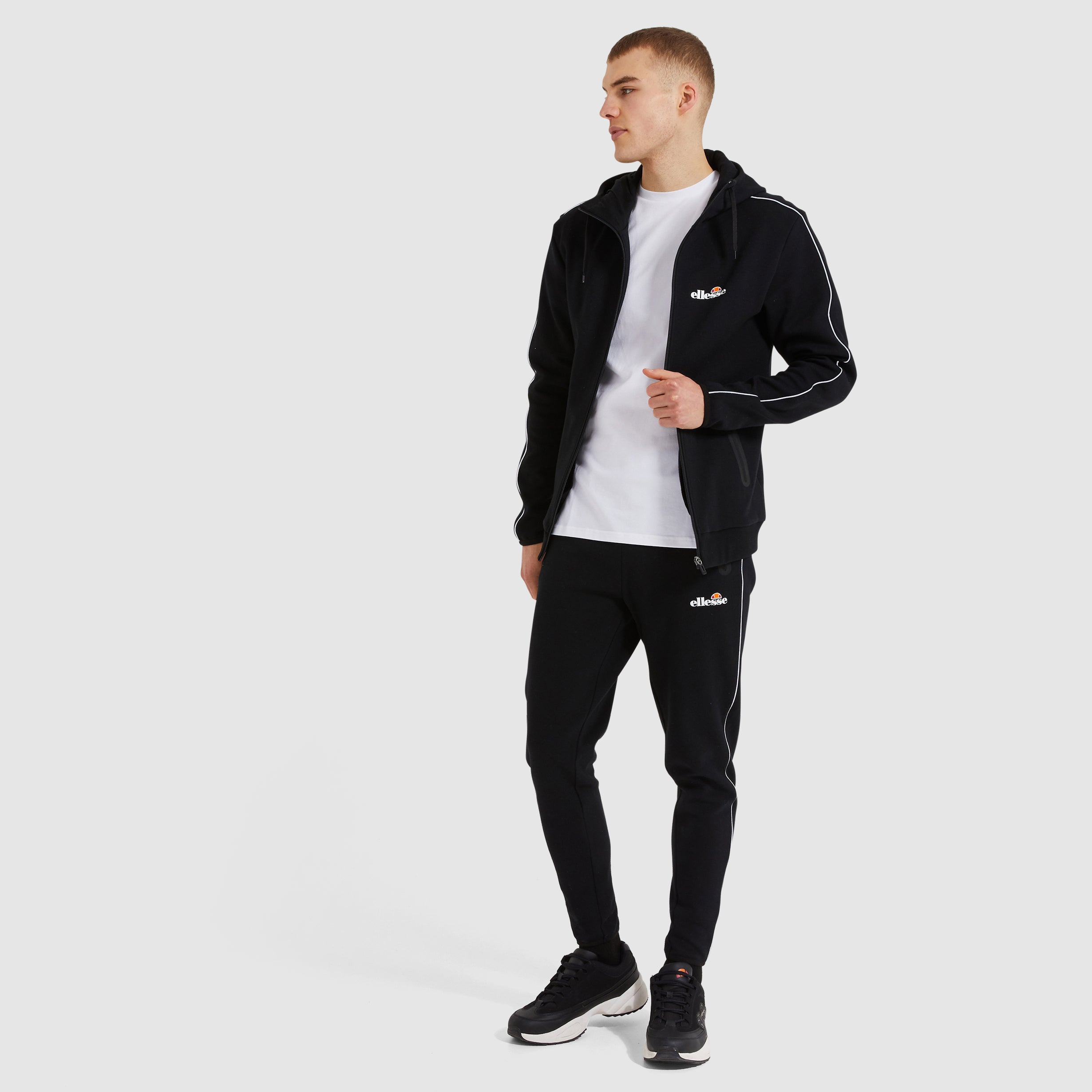 Men's Ornari FZ Hoody Black | ellesse UK