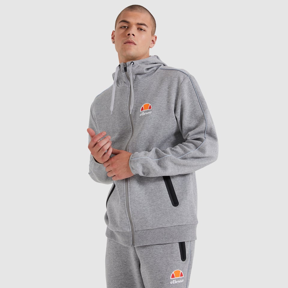 Men's Ornari FZ Hoody Grey Marl