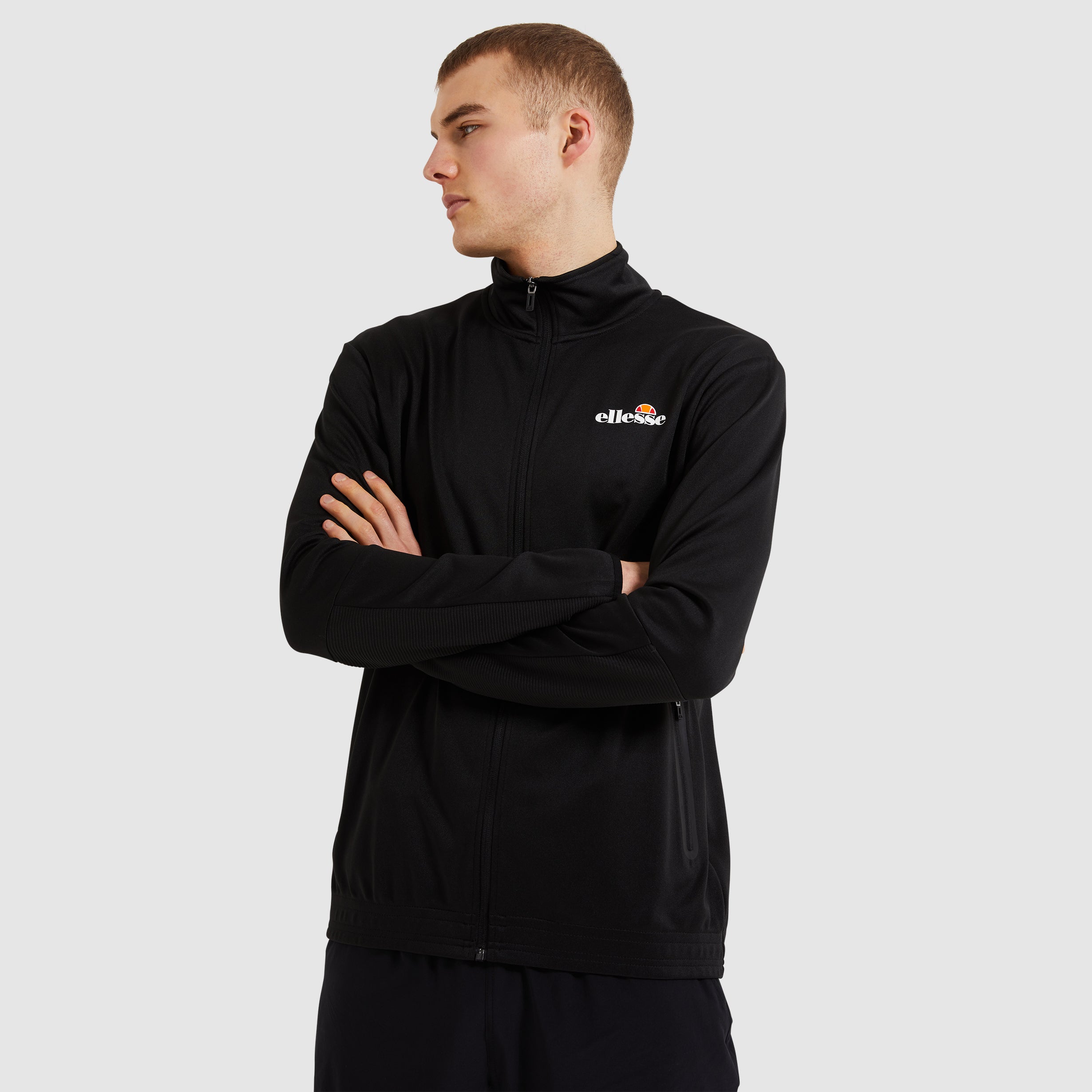Men's Marzo Track Top Black | ellesse UK
