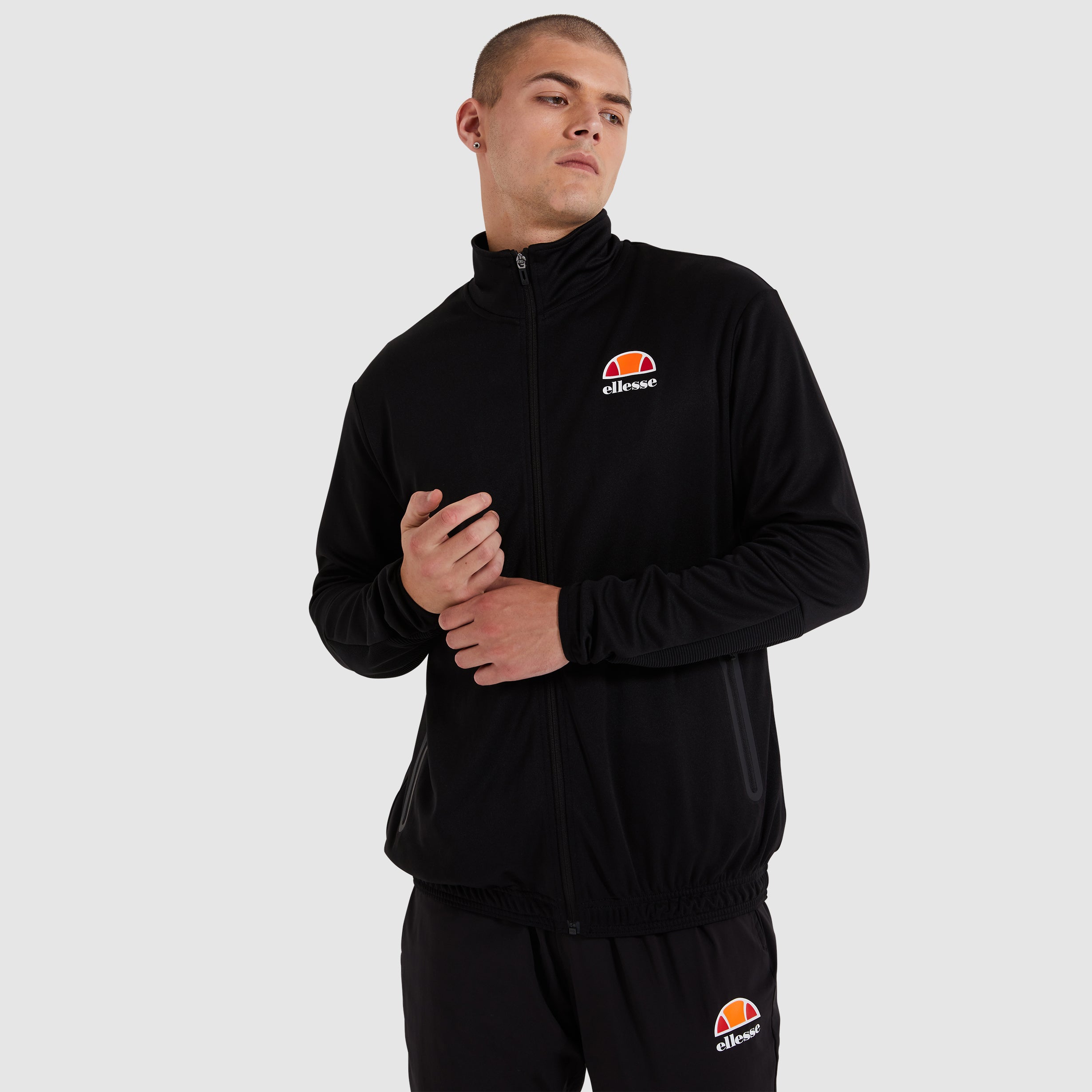 Men's Marzo Track Top Black | ellesse UK