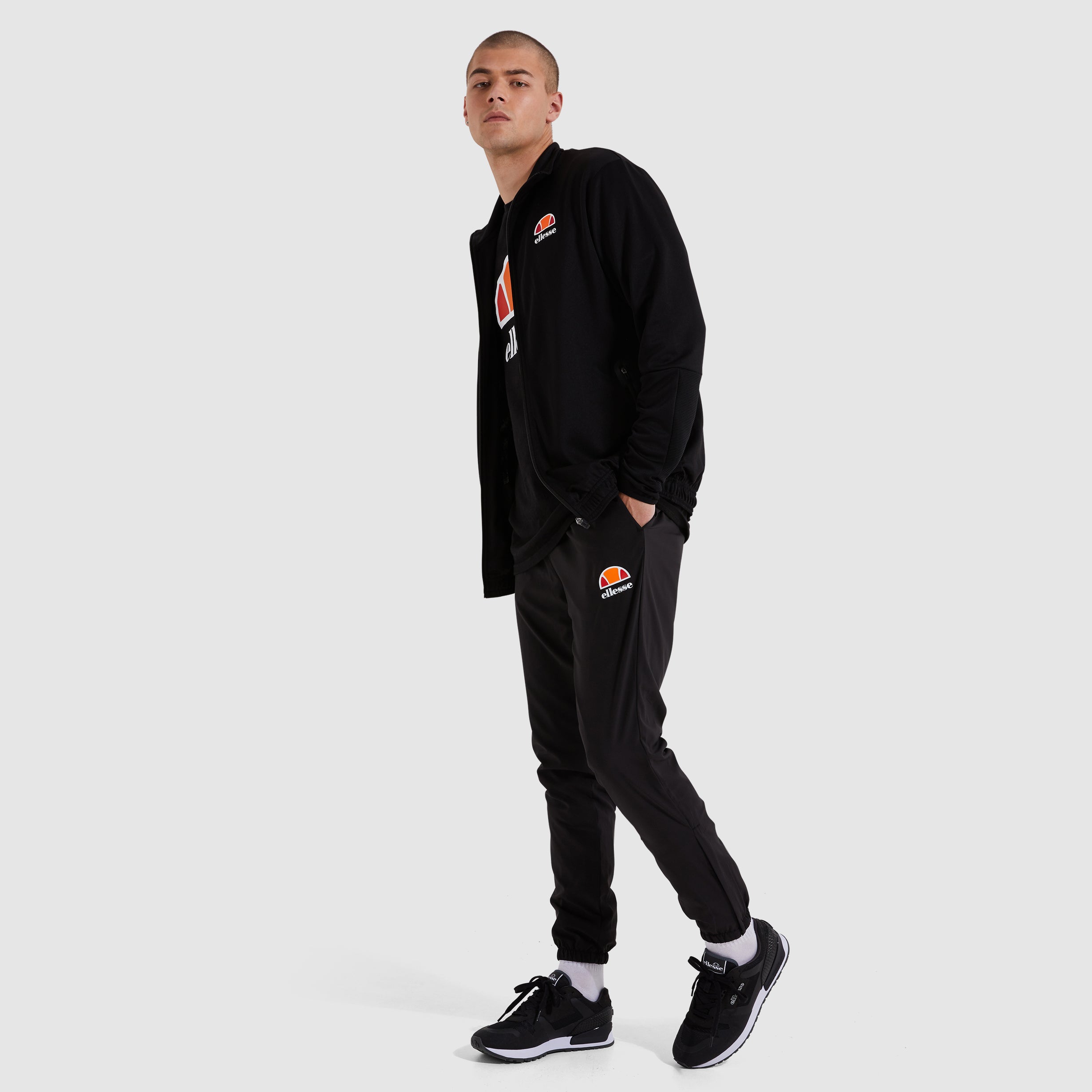 Men's Ezio Track Pant Black | ellesse UK