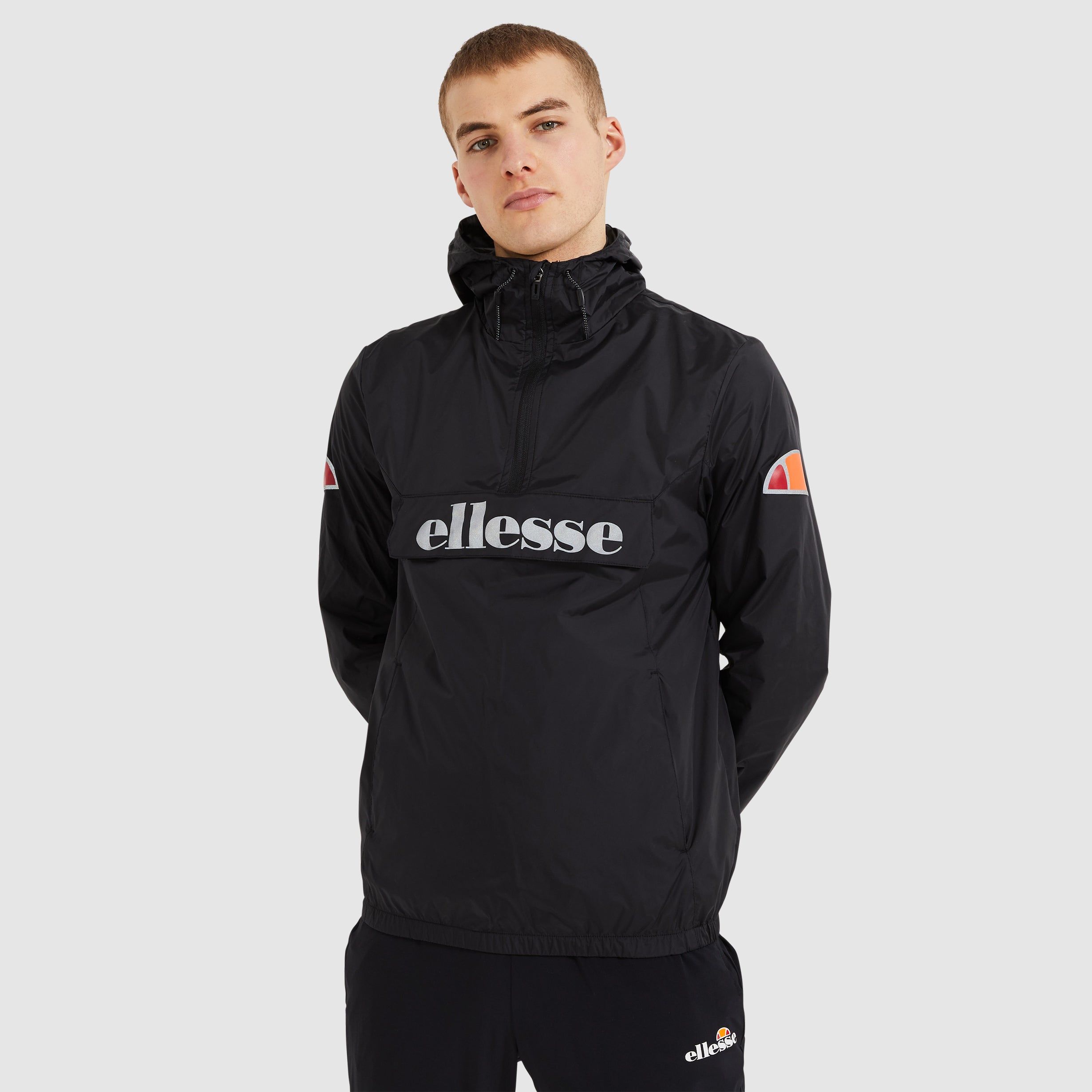 Men's Acera OH Jacket Black | ellesse UK