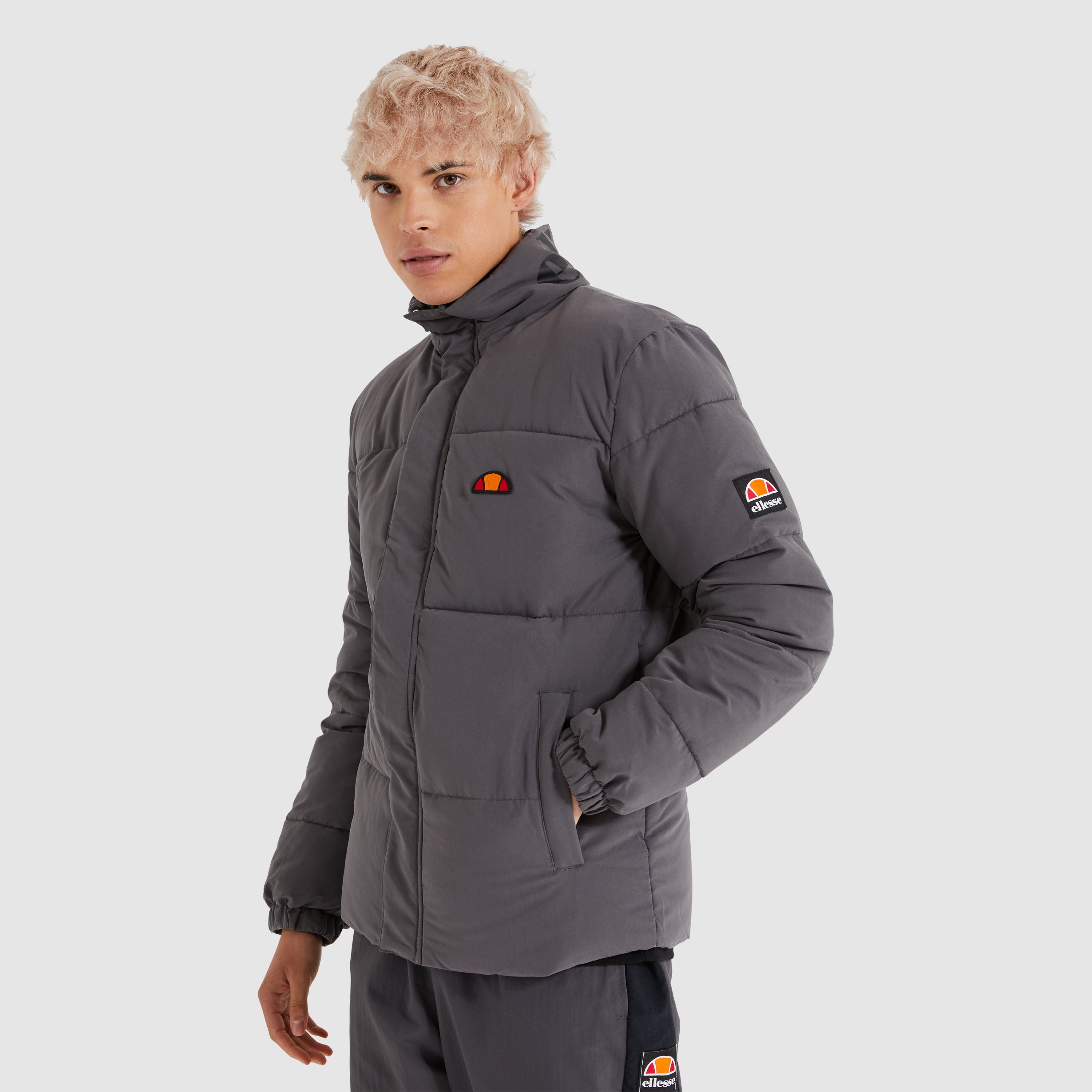 Igris Padded Jacket Dark Grey | ellesse UK
