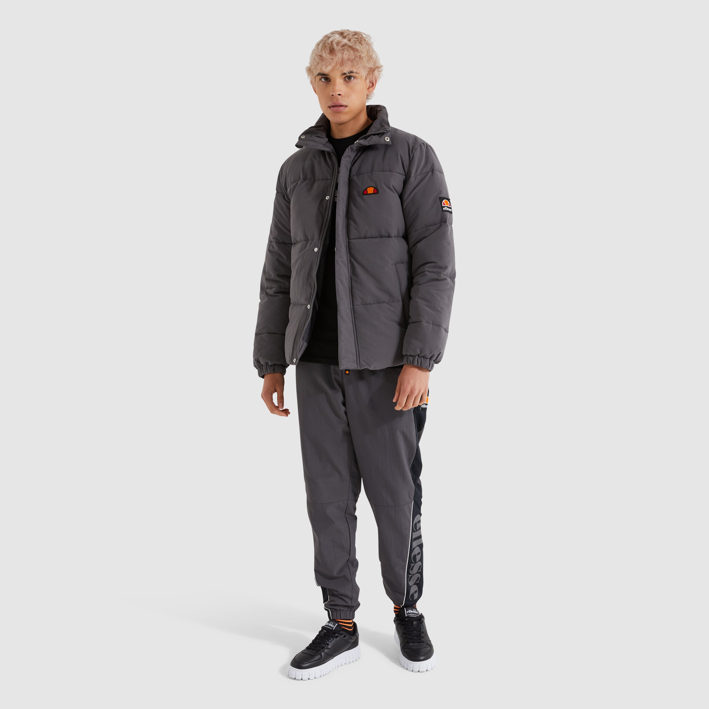 Igris Padded Jacket Dark Grey | ellesse UK