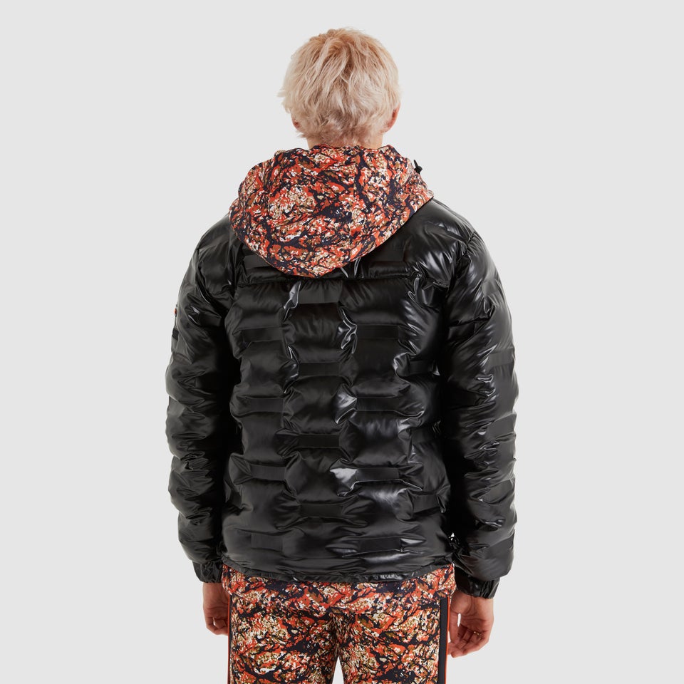 Vallia Steppjacke Schwarz/Camo
