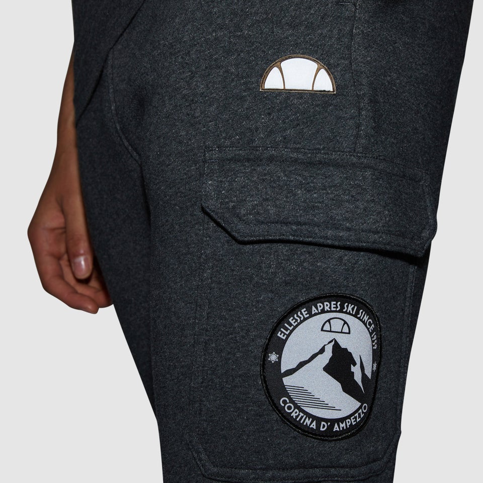 Terrio Jogginghose Dunkelgrau meliert