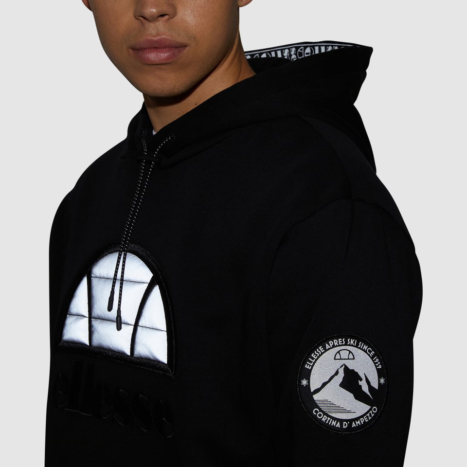 Skilla Kapuzenpullover Schwarz