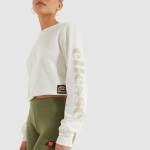 Taner Crop T-Shirt Off White