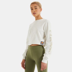 Women's Taner Crop T-Shirt Off White - 6