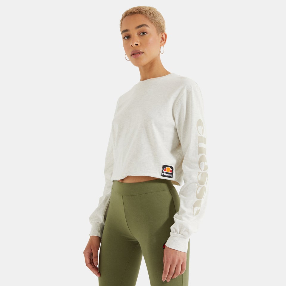 Taner Crop T-Shirt Off White