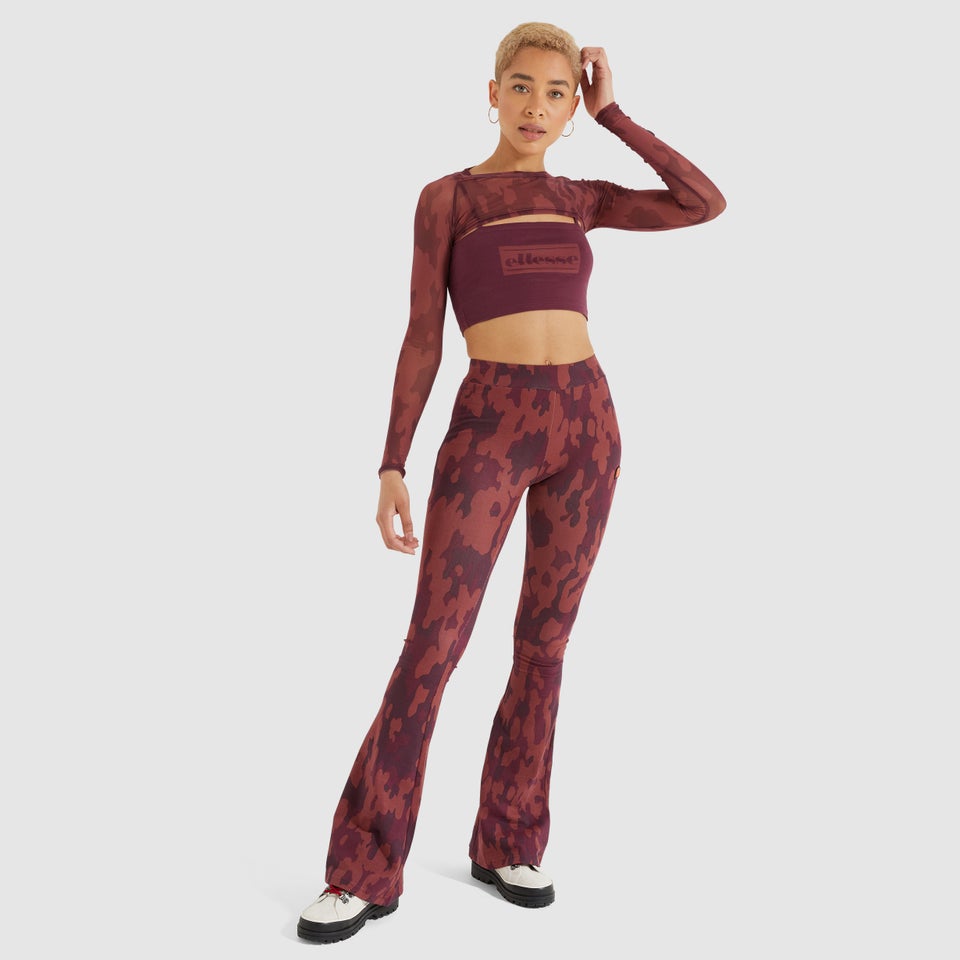 Women's Darol Crop T-Shirt Dark Purple