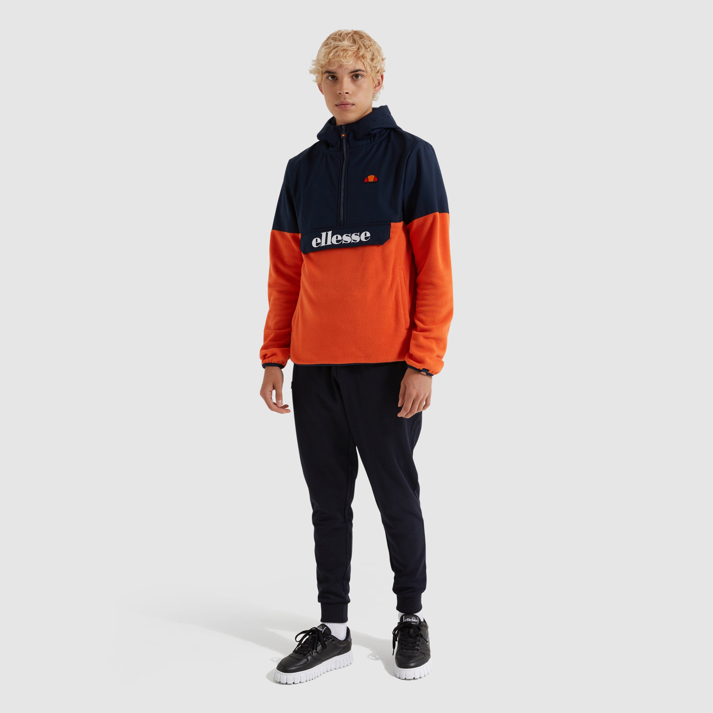 Freccia OH Jacket Orange/Navy | ellesse UK