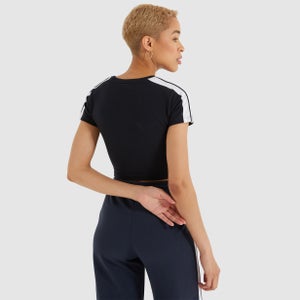 Women's Latus Cropped T-Shirt Black