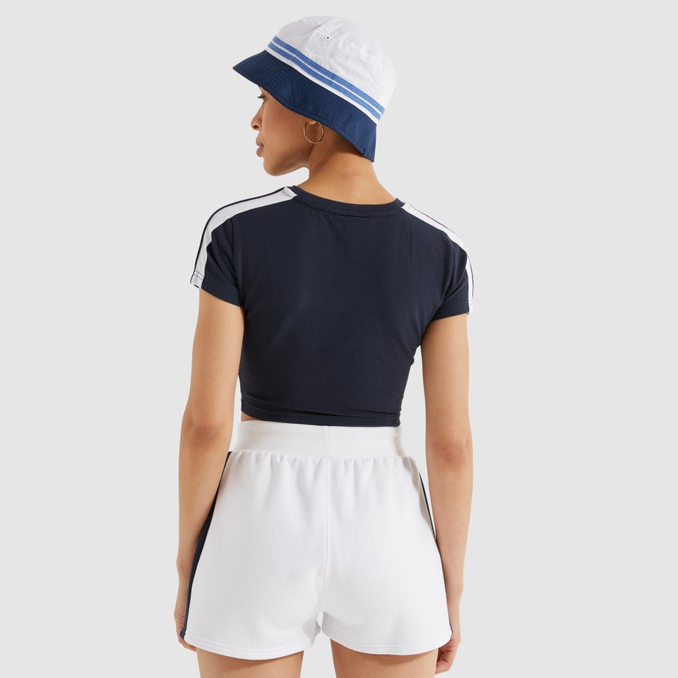 Women's Latus Cropped T-Shirt Navy