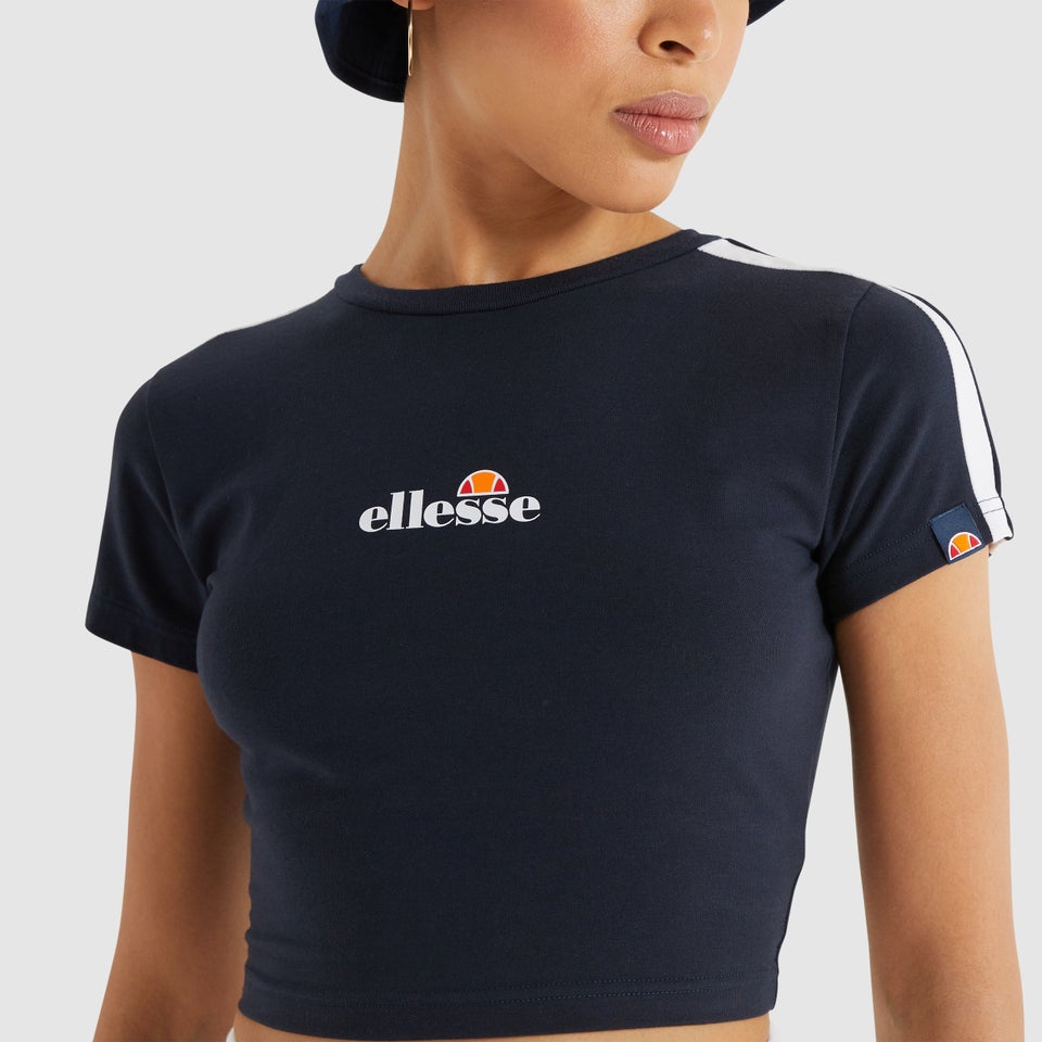 Women's Latus Cropped T-Shirt Navy