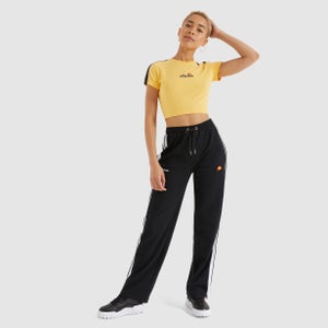 Women's Latus Cropped T-Shirt Yellow