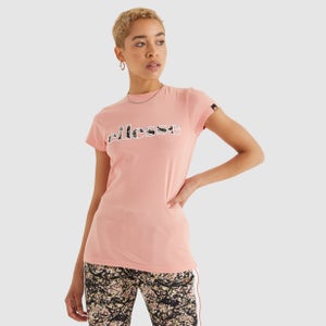 Women's Cratere T-Shirt Coral - 6