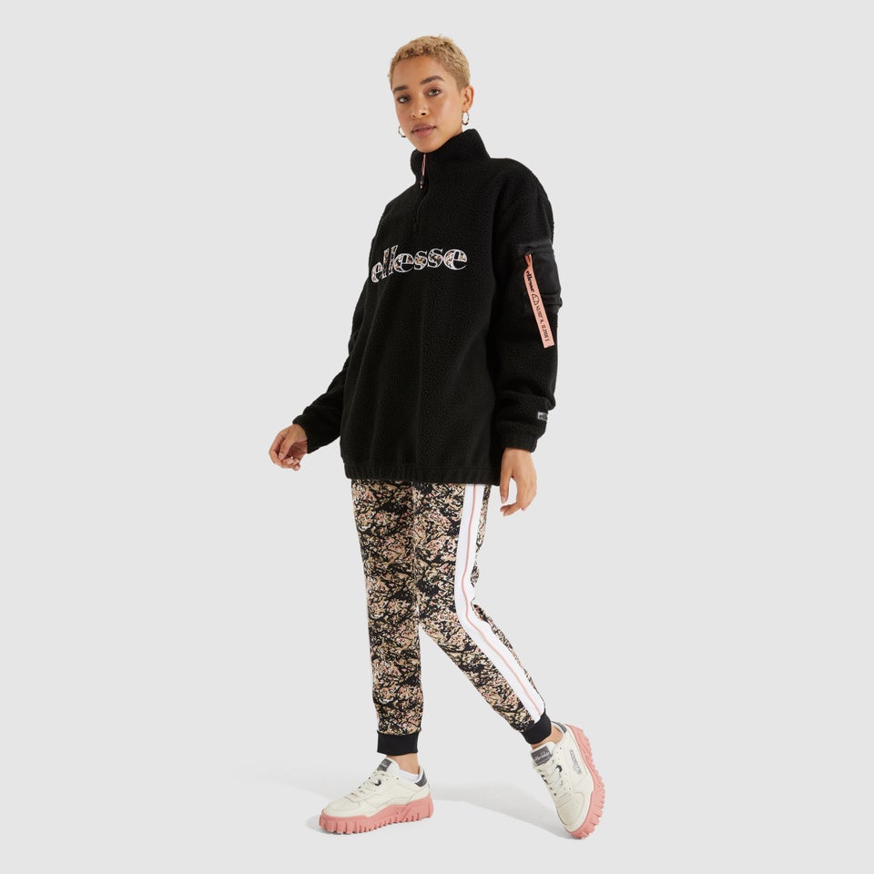 Monticule 1/2 Zip Track Top Black