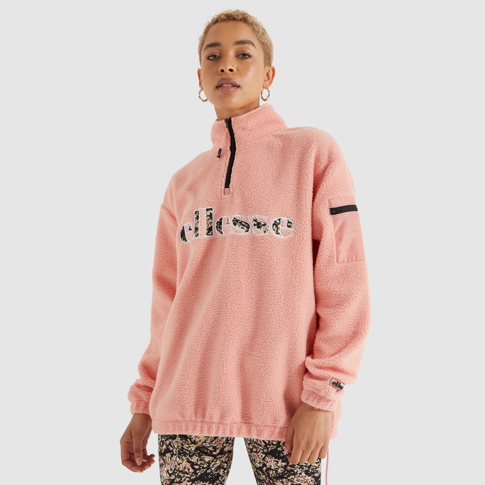 Monticule 1/2 Zip Track Top Coral