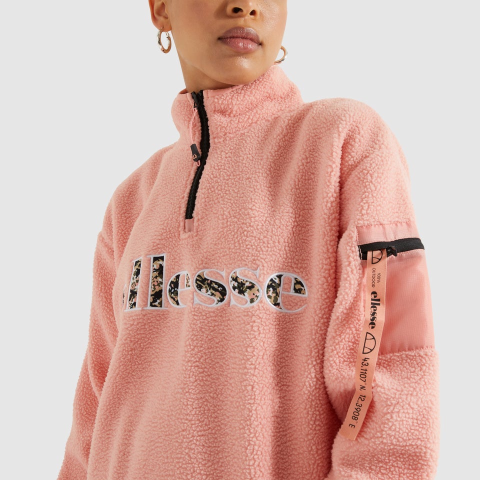 Monticule 1/2 Zip Track Top Coral