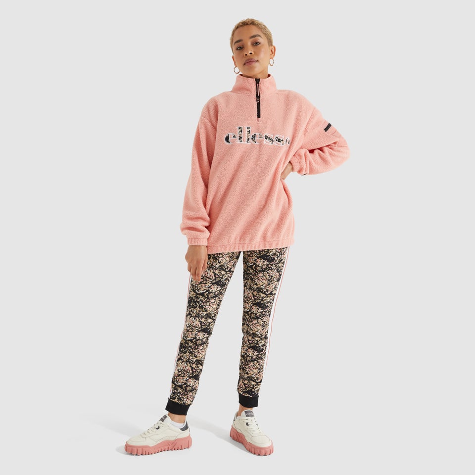 Monticule 1/2 Zip Track Top Coral