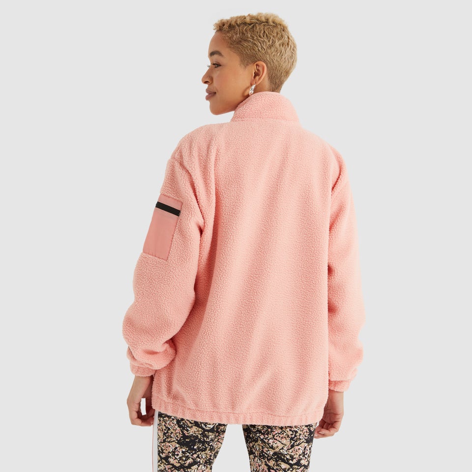 Monticule 1/2 Zip Track Top Coral