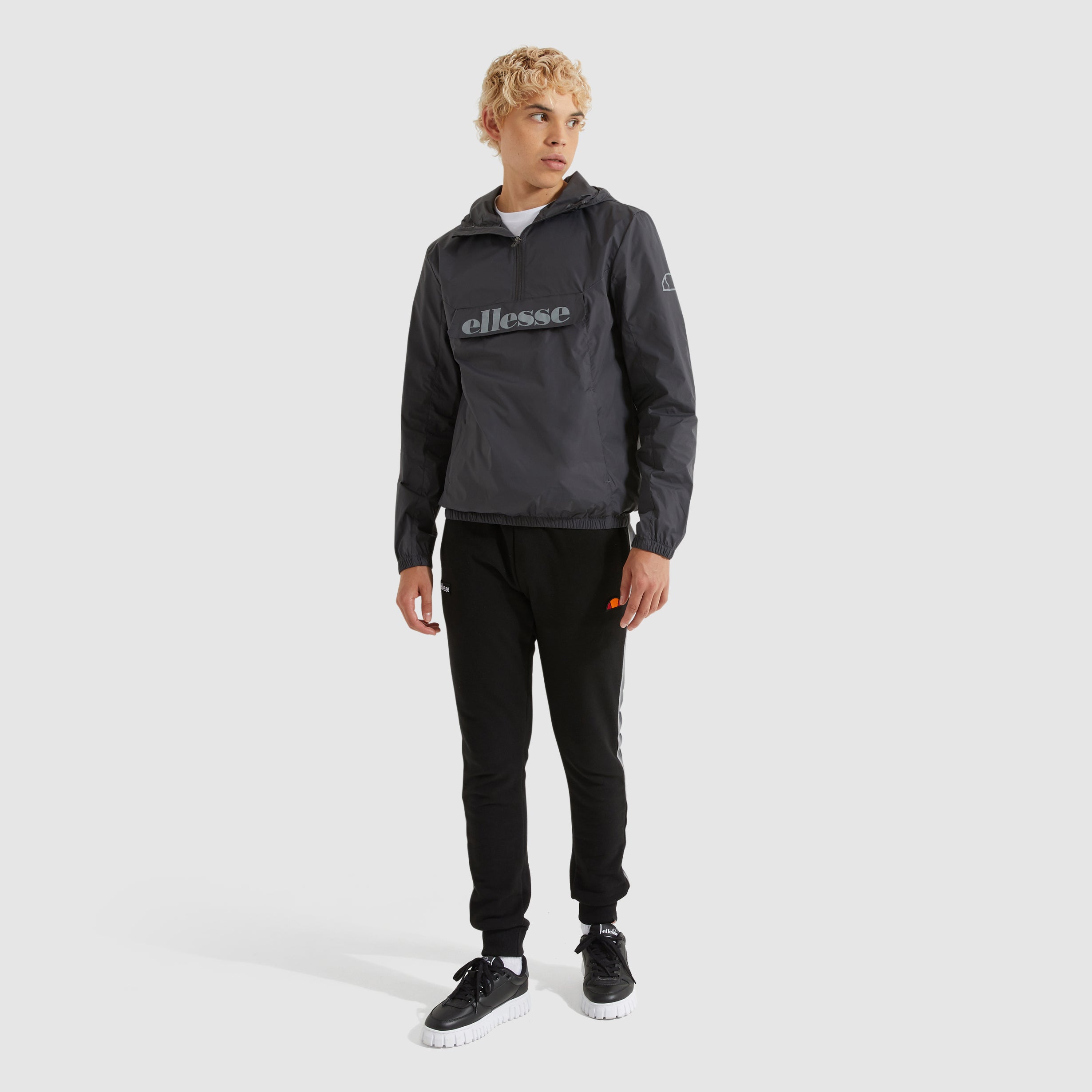 Men's Aceras OH Jacket Dark Grey | ellesse UK