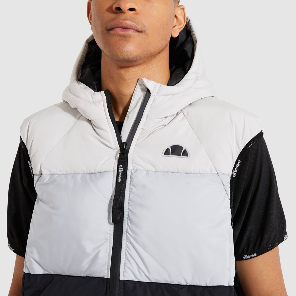 Apice Gilet Light Grey/Black