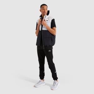 Apice Weste Hellgrau/Schwarz