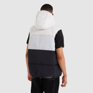 Apice Weste Hellgrau/Schwarz