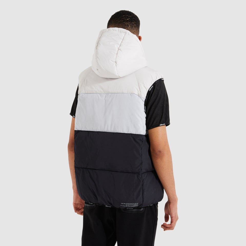 Apice Gilet Light Grey/Black