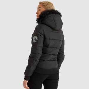 Nouelle Wattierte Jacke Schwarz