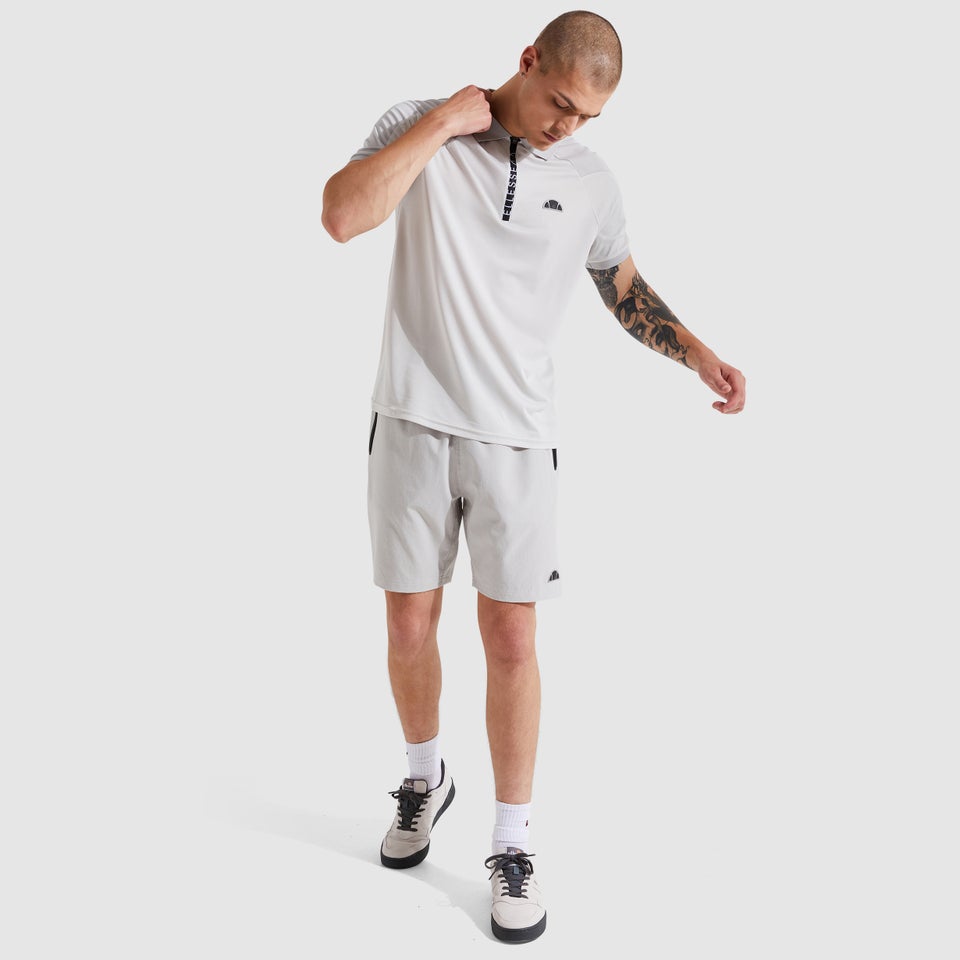 Rischio Polo Shirt Light Grey