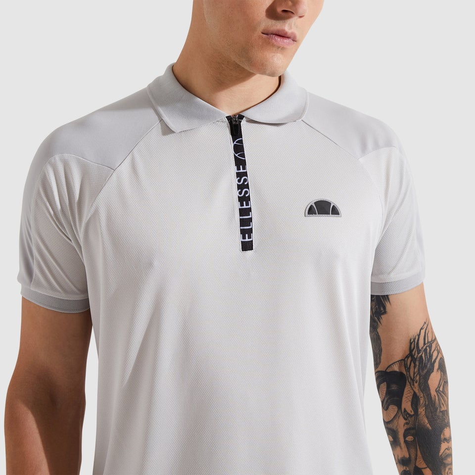 Rischio Polo Shirt Light Grey