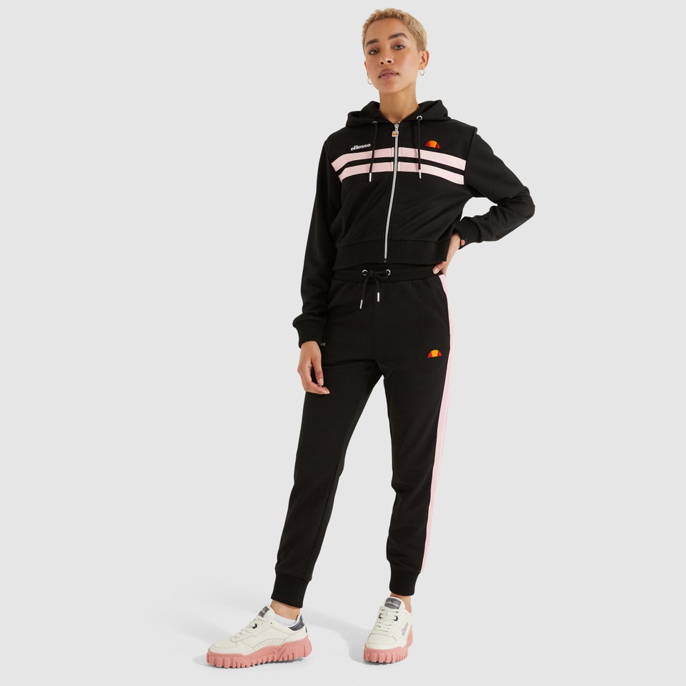 Bulito Crop Track Top Black