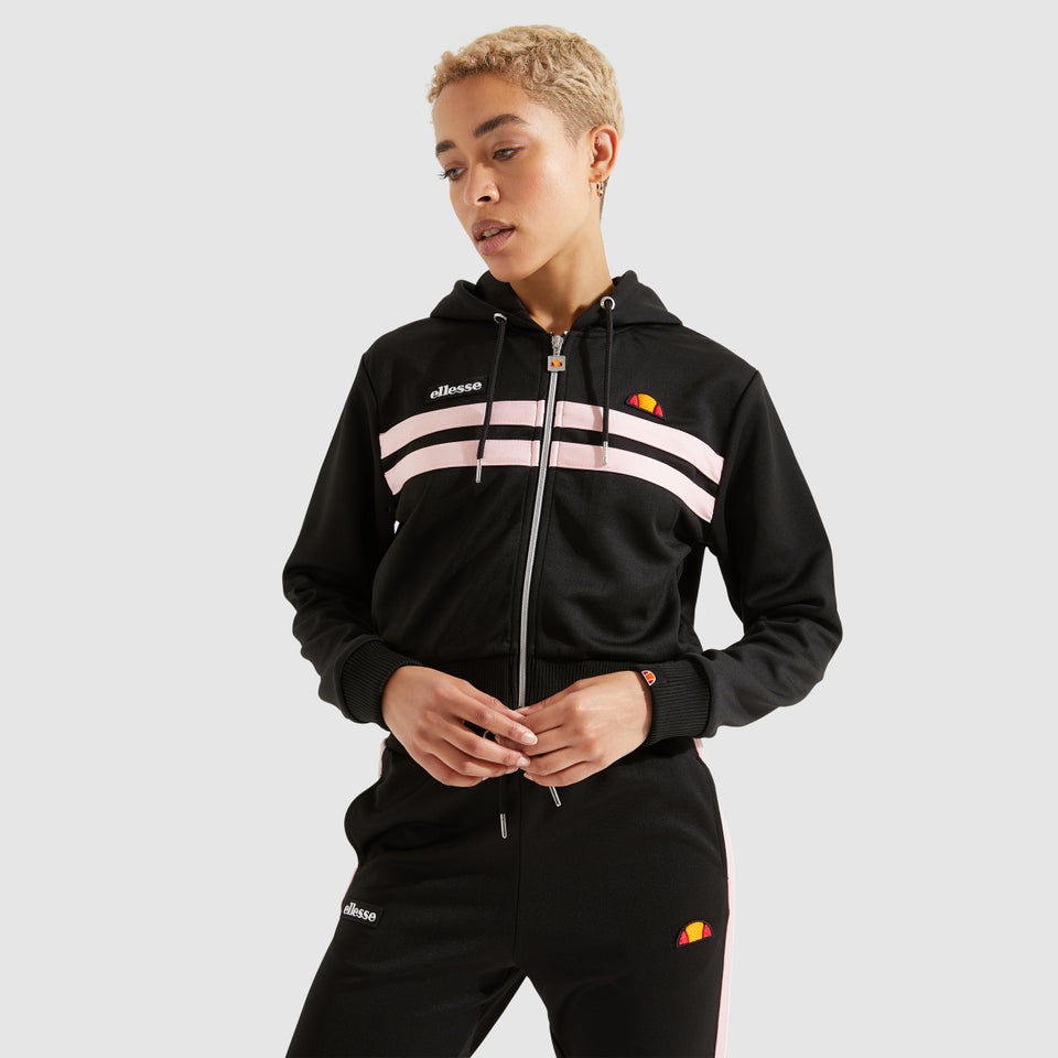 Bulito Crop Track Top Black