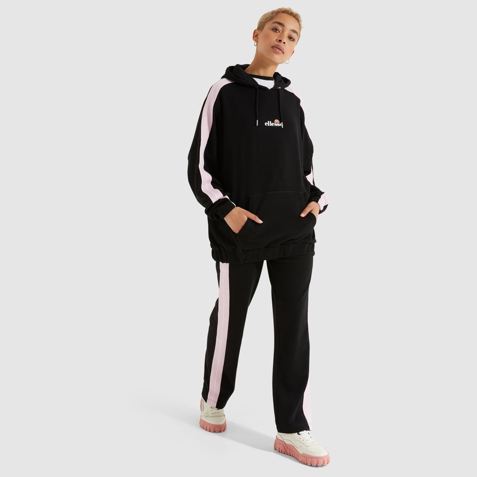 Cinzi Kapuzenpullover Schwarz