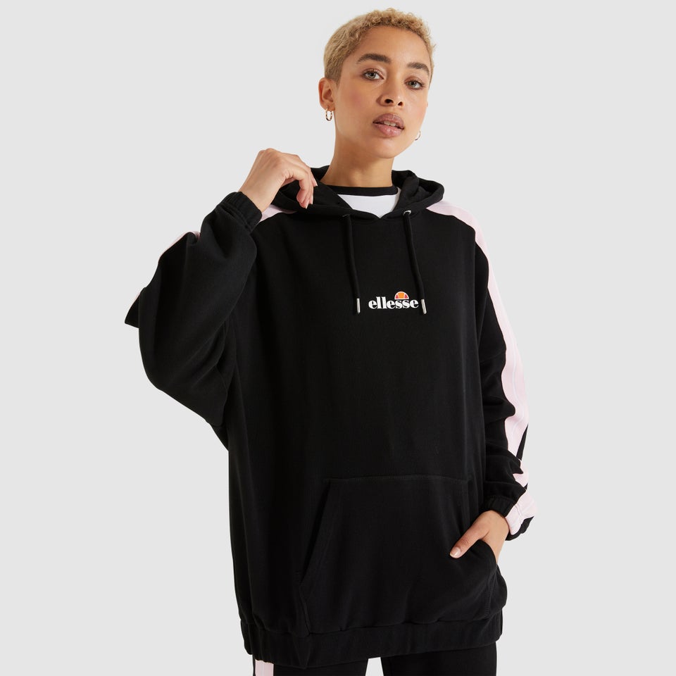 Cinzi Kapuzenpullover Schwarz