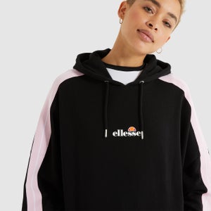 Cinzi Kapuzenpullover Schwarz